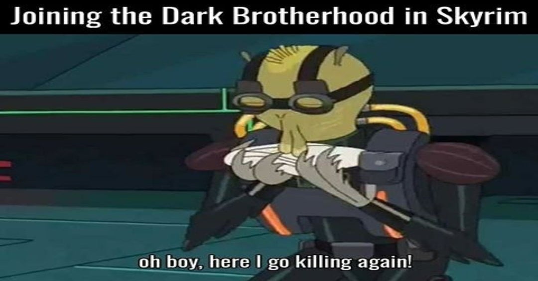 Skyrim Dark Brotherhood Kill Or Join